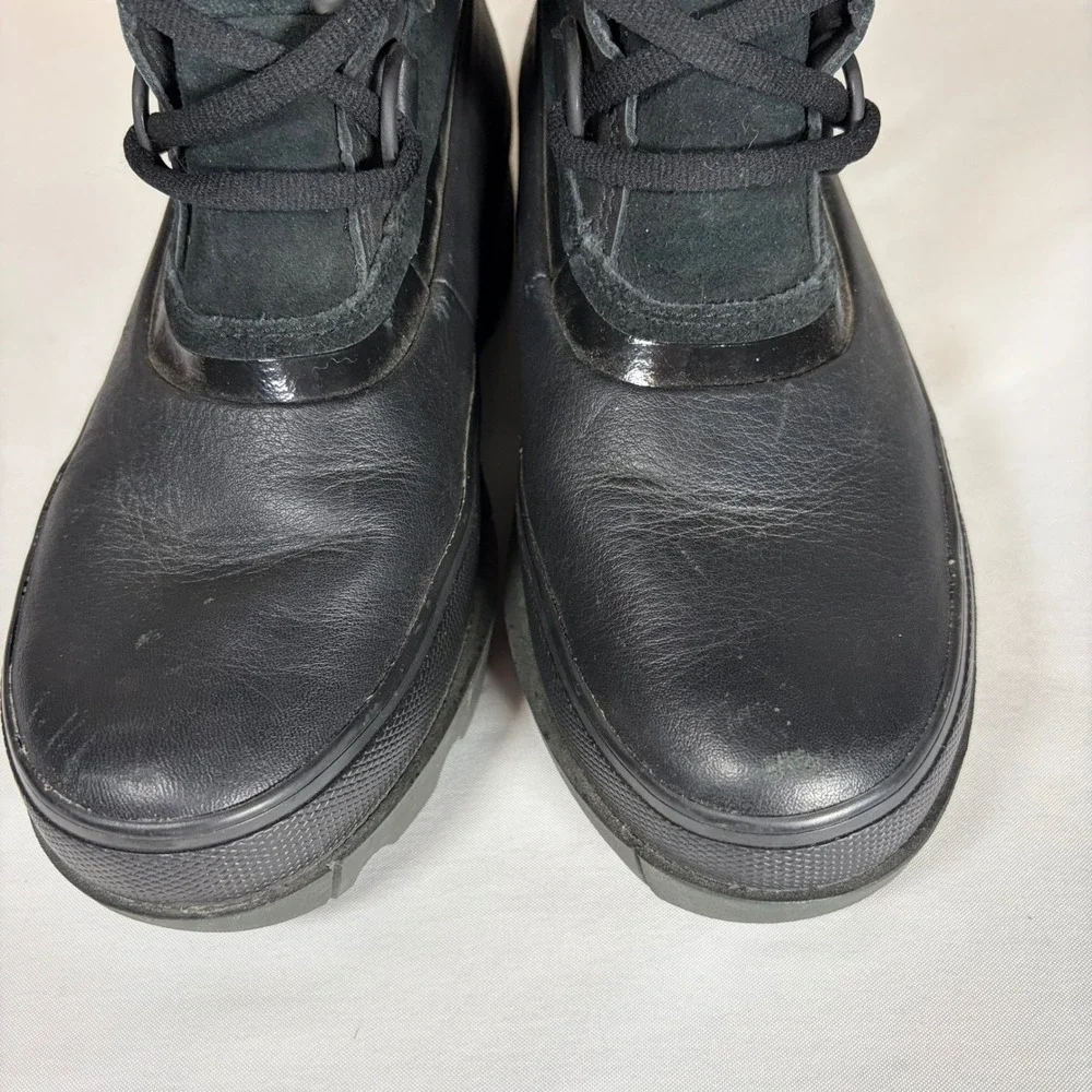 Sorel Joan of Arctic Next Lite Waterproof‎ Boots Black Faux Fur NL3367-010 5.5